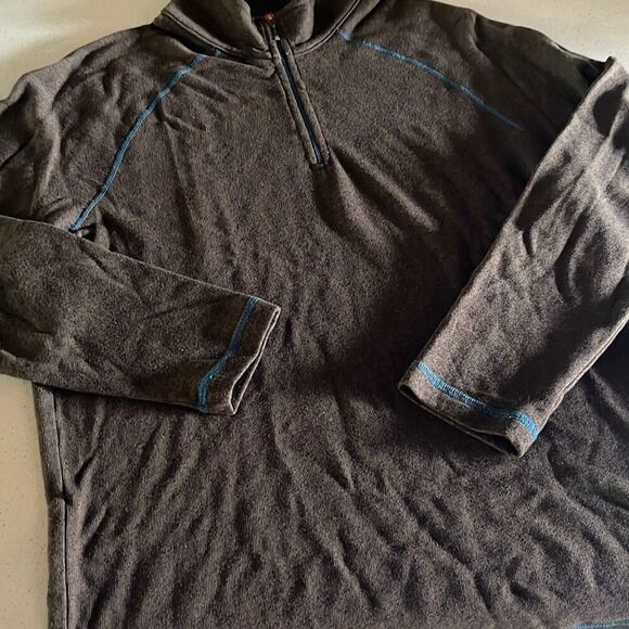 🇺🇸 Agave Denimsmith 1/4 Zip Pullover Mens M - Picture 2 of 8